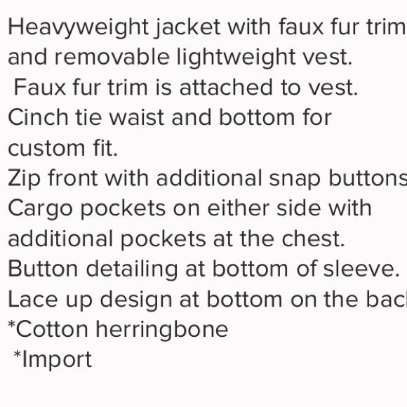 Free People Luxurious 2 In 1 Coat - Picture 4 of 4